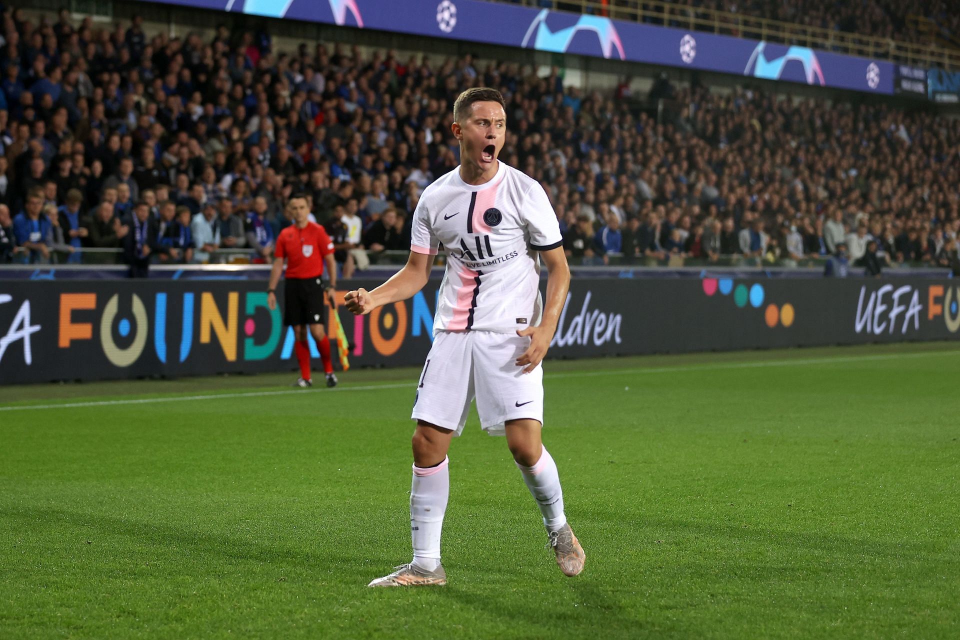 Ander Herrera has scored three goals in Ligue 1 this season.
